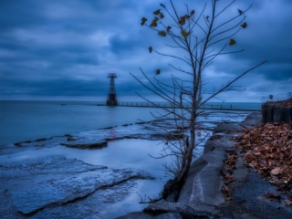 Foster and Lake Michigan Chicago