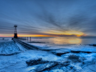 Ice Sunrise