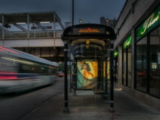 Chicago Brown Line Lawrence and Western