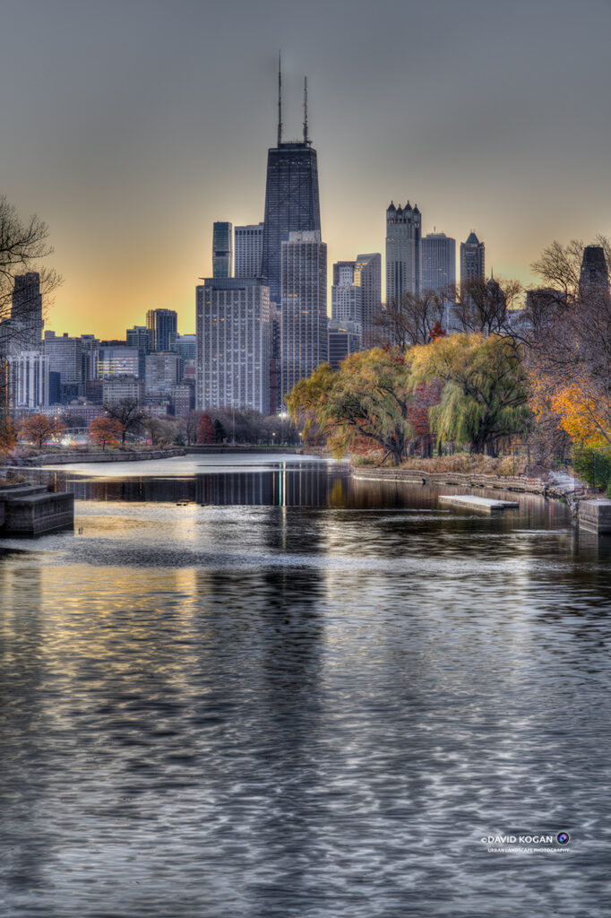 Lincoln Park Lagoon - Fall Lincoln Park Lagoon