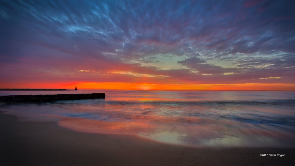 Red Sunrise North Shore