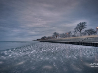Behind Shedd Winter