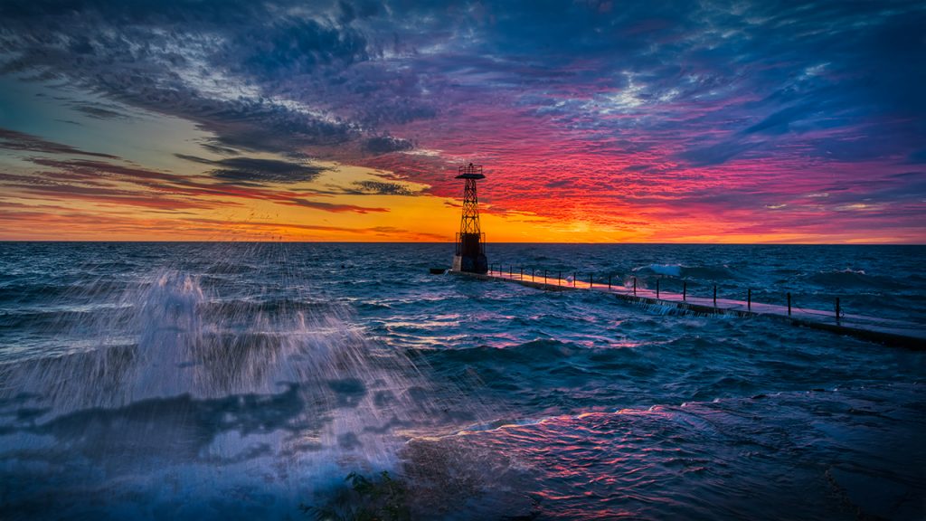 Sunrise Storm - Foster