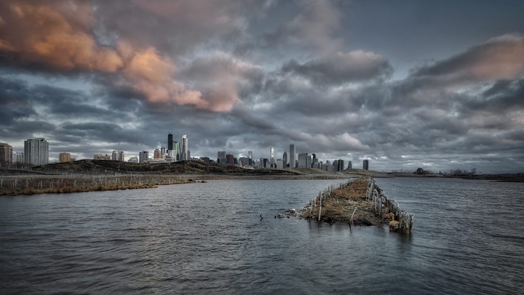 Chicago Skyline - Northerly Island