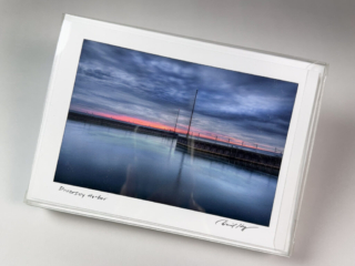 10 5&quot;x7&quot; hand printed greeting cards by David Kogan in a plastic case